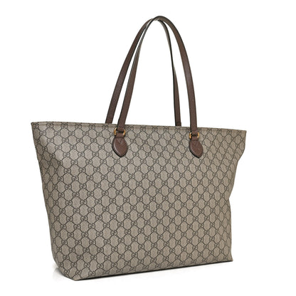 Gucci GG Supreme Monogram Medium Ophidia Shopping Tote Ebony 3 of 11