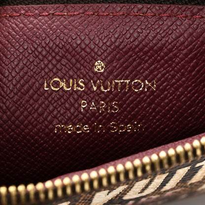 Louis Vuitton Damier Ebene Scribe Affiche Key Pouch 6 of 9