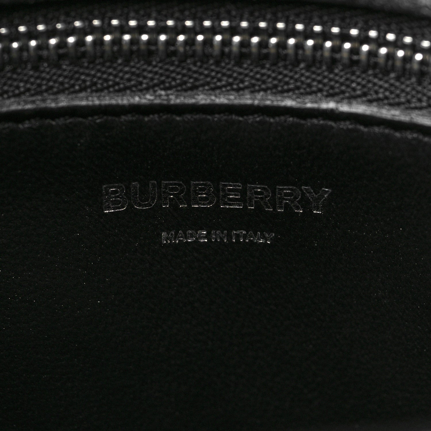 Burberry Smooth Calfskin Topstitched Mini Pocket Bag Black 6 of 8