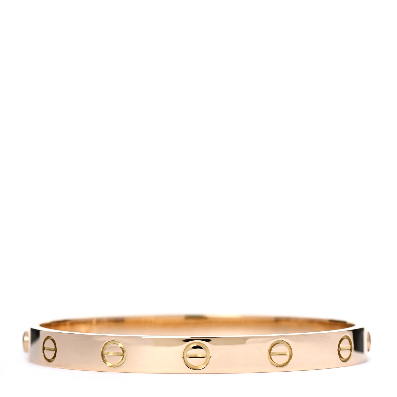 Cartier 18K Yellow Gold LOVE Bracelet 17 3 of 7