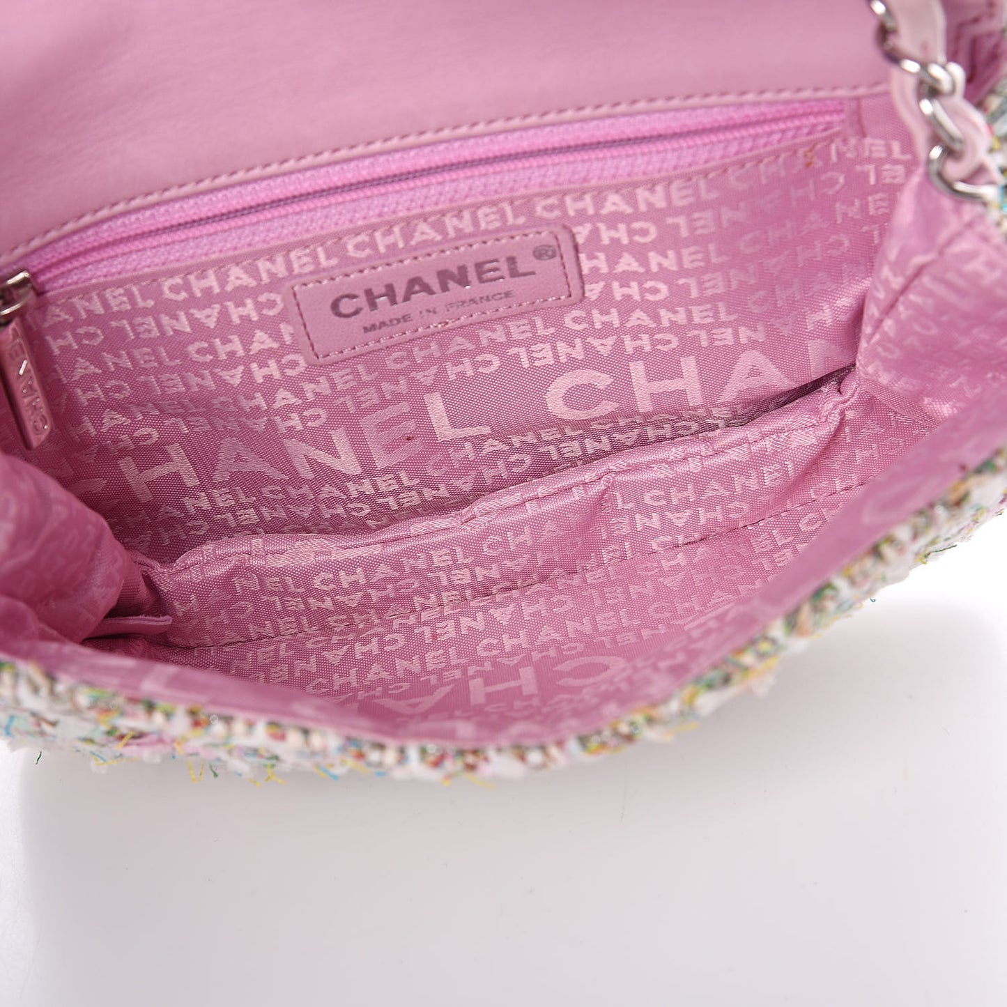 Tweed CC Flap Multicolor