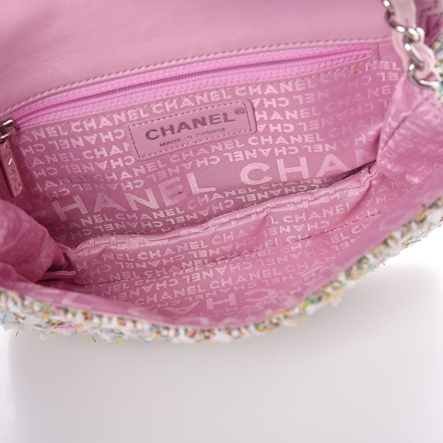 Chanel Tweed CC Flap Multicolor 5 of 11