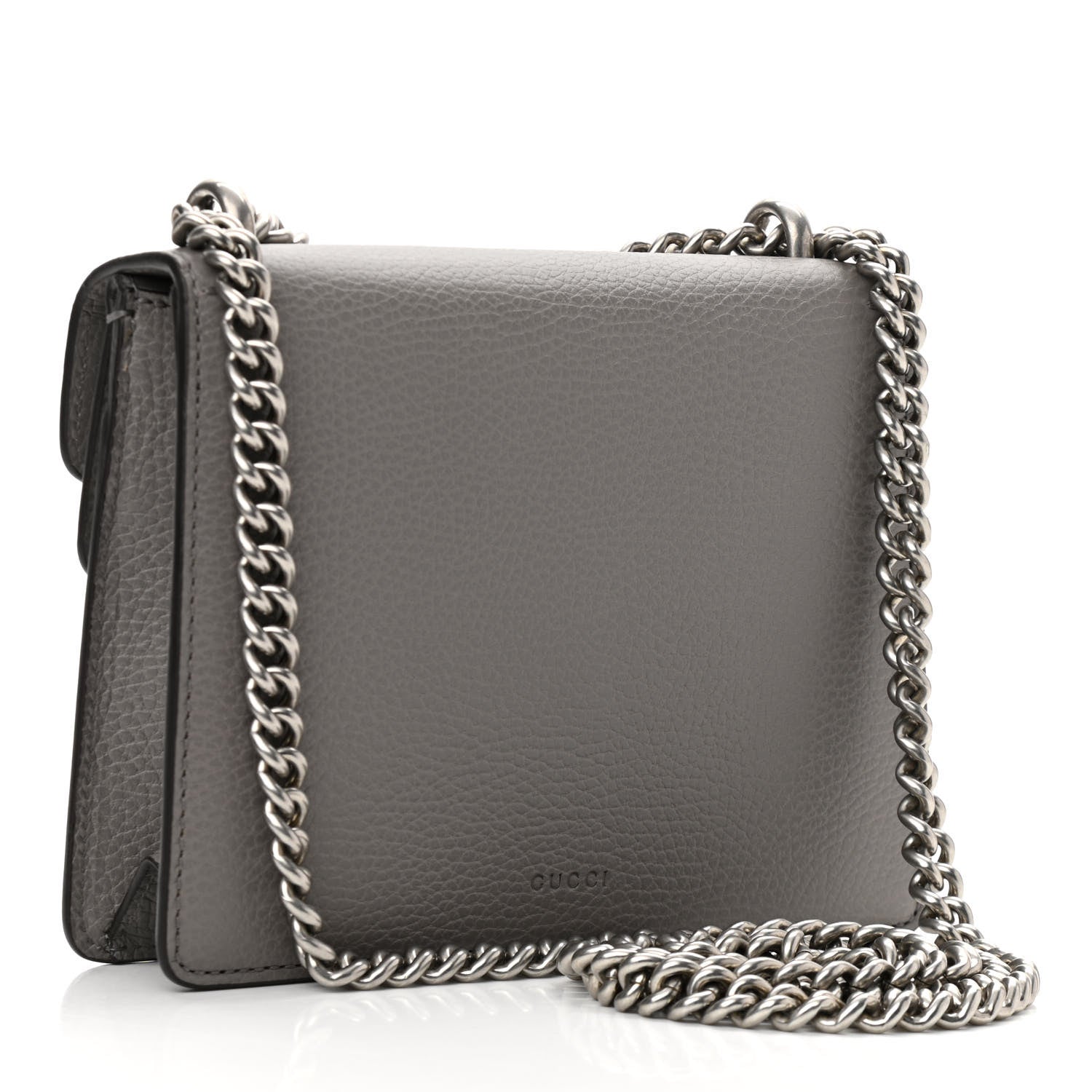 Gucci Calfskin Mini Dionysus Shoulder Bag Dusty Grey 3 of 11