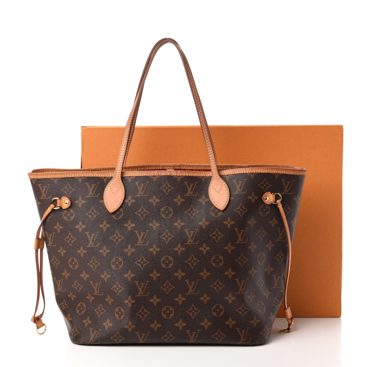 Monogram Neo Neverfull MM Cherry