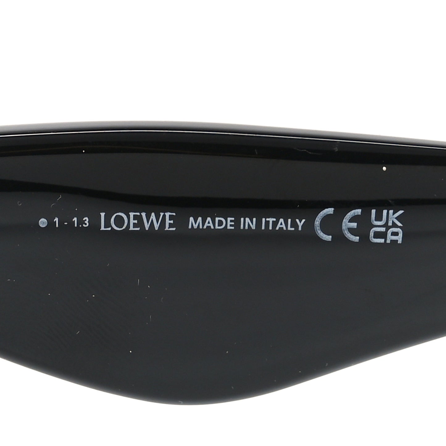 Acetate Inflated Cat Eye Sunglasses LW401171 Black