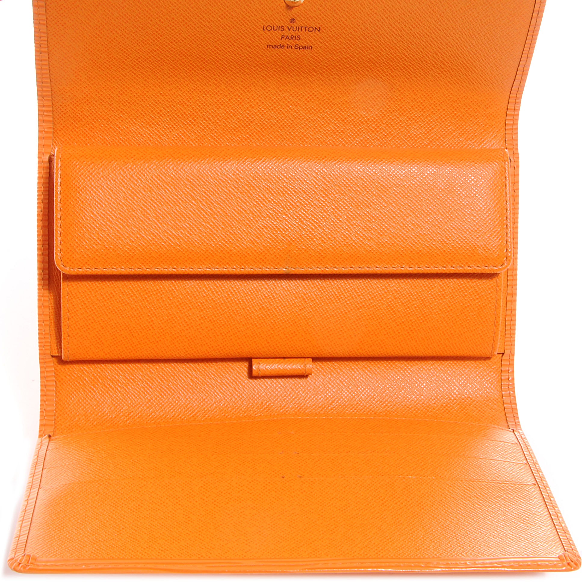 Louis Vuitton Epi Porte Tresor International Wallet Mandarin 5 of 7