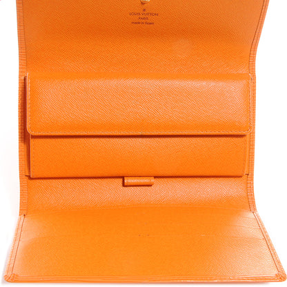 Louis Vuitton Epi Porte Tresor International Wallet Mandarin 5 of 7