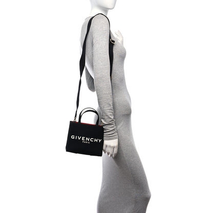 Givenchy Canvas Mini G-Tote Black 2 of 10