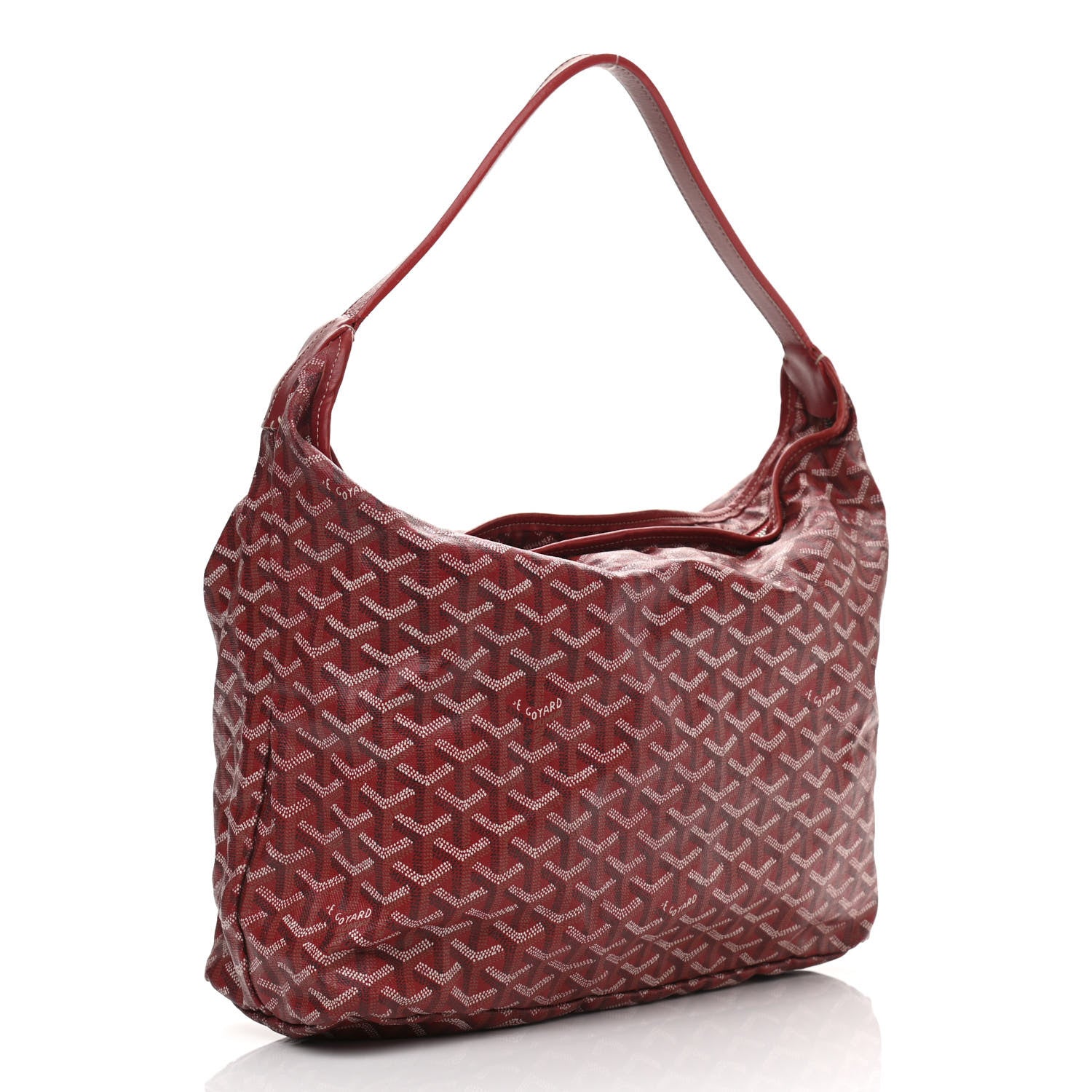Goyard Goyardine Fidji Zip Hobo Red 3 of 12