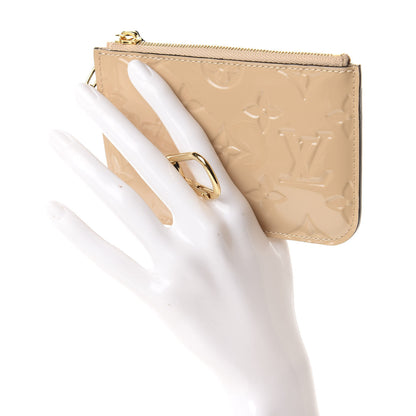 Louis Vuitton Vernis Key Pouch Dune 2 of 7