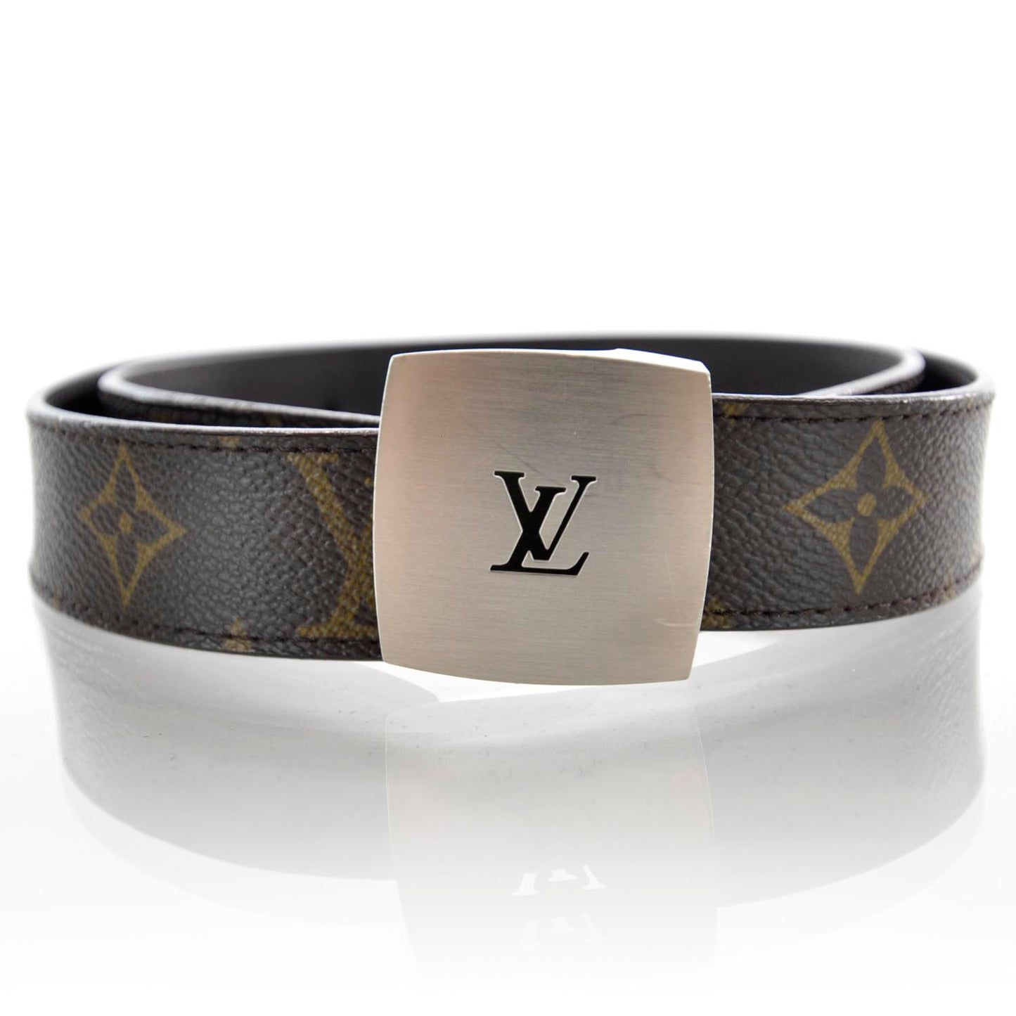Monogram LV Cut Belt 80 32