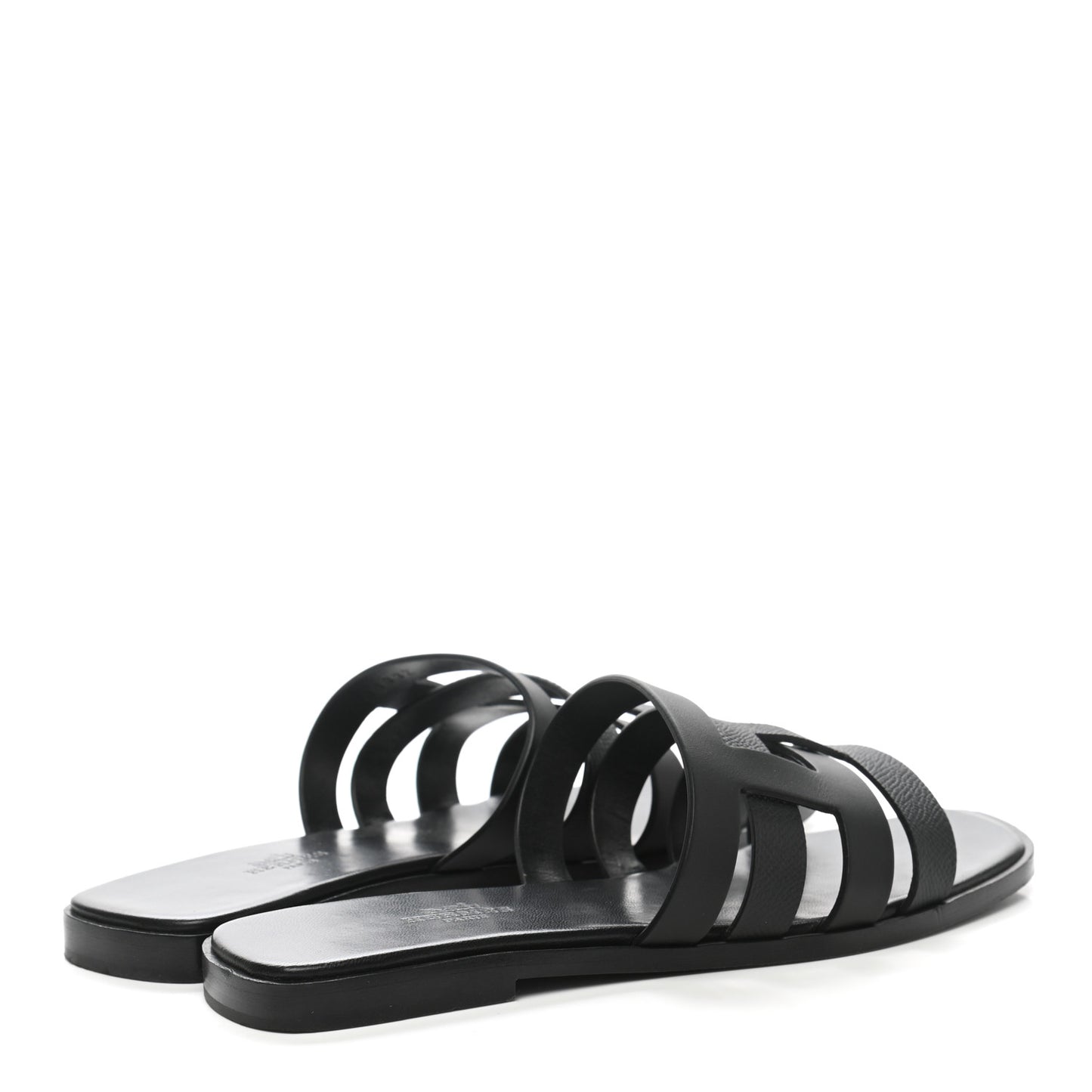 Calfskin Amore Sandals 38 Black