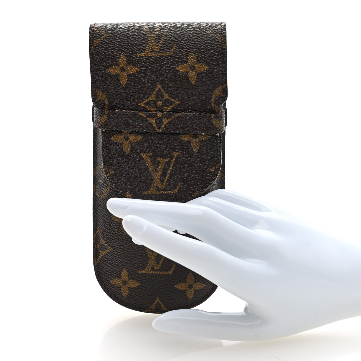Monogram Glasses Sunglasses Case w Flap