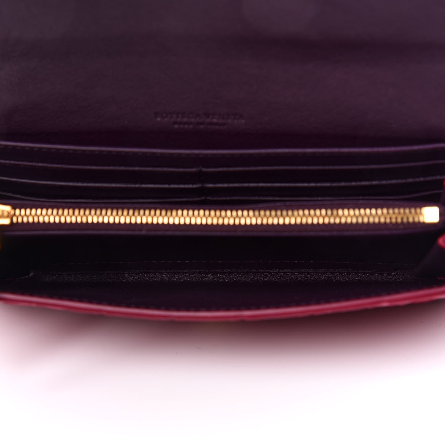 Bottega Veneta Nappa Intrecciato Continental Flap Wallet Antique Pink 4 of 9