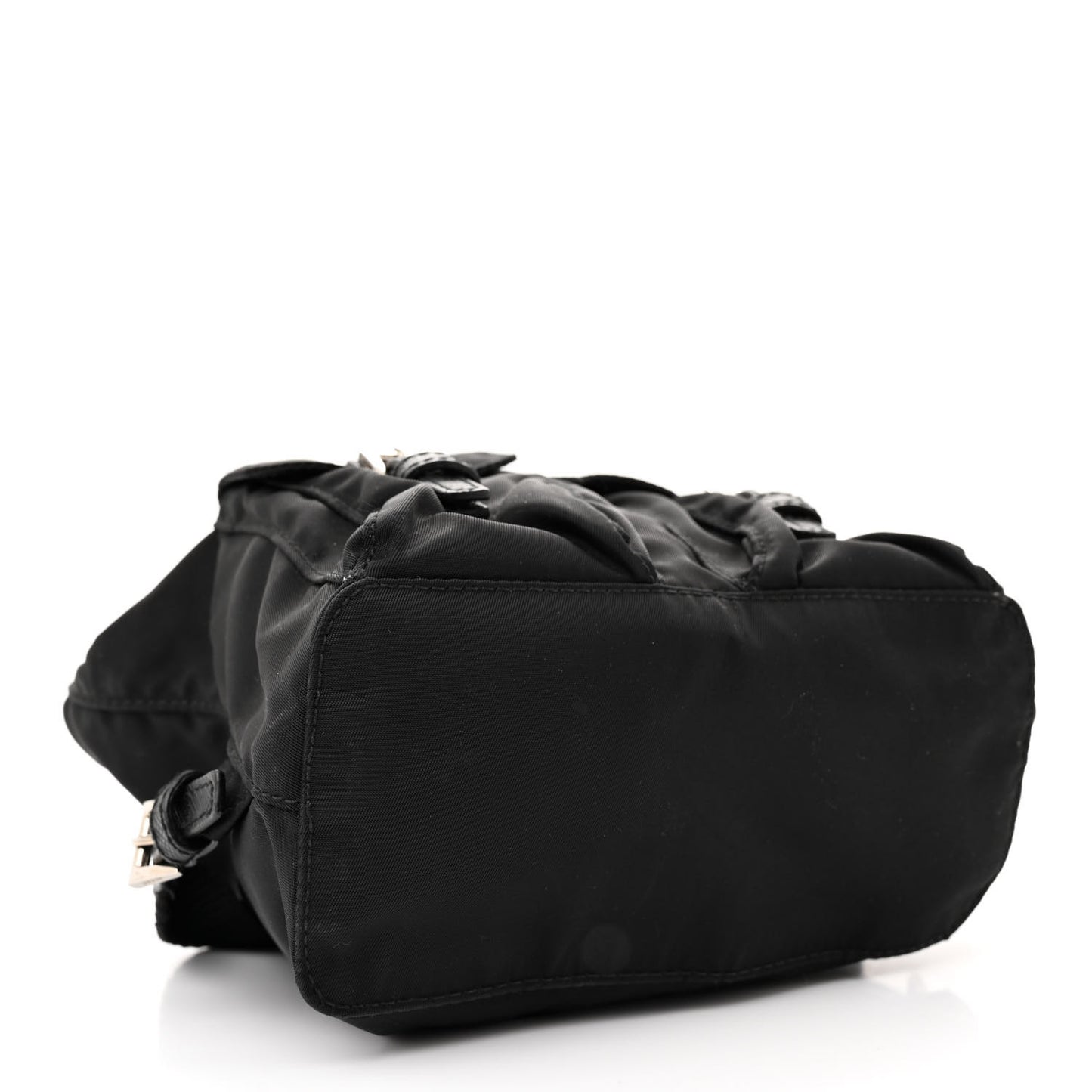 Nylon Vela Mini Crossbody Backpack Black