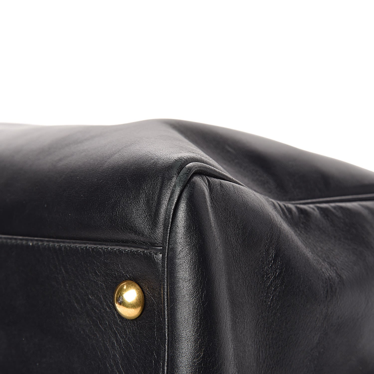 Saint Laurent Calfskin Classic Duffle 12 Black 15 of 18