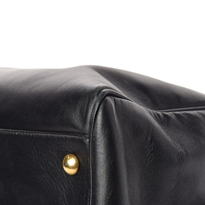 Saint Laurent Calfskin Classic Duffle 12 Black 15 of 18