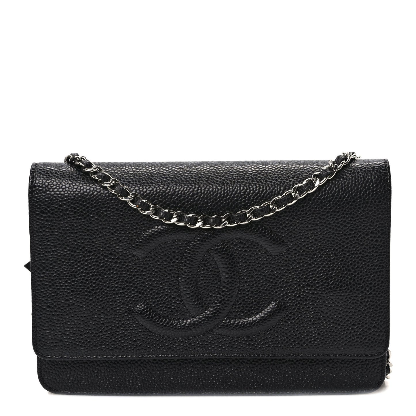 Caviar Timeless CC Wallet on Chain WOC Black