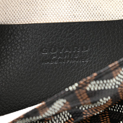 Goyard Goyardine Plumet Wallet Clutch Black 6 of 9