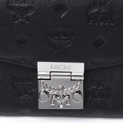 MCM Calfskin Ottomar Large Patricia Wallet On Chain Black 12 of 12