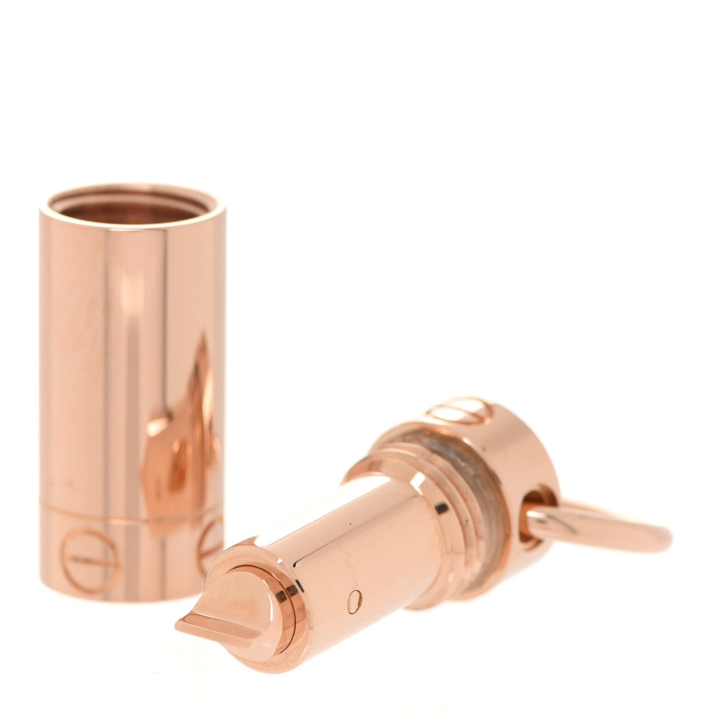 18K Pink Gold LOVE Screwdriver Pendant