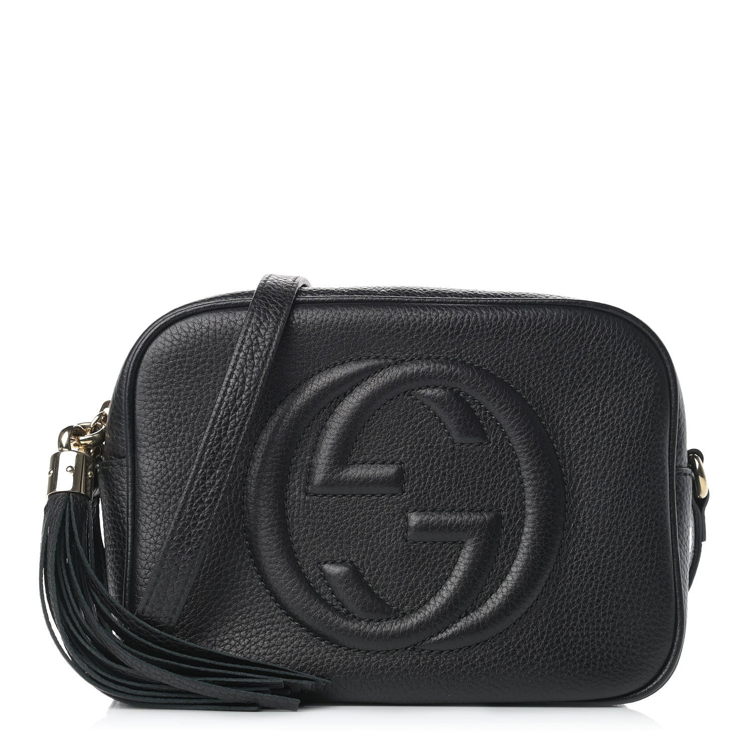 Gucci Pebbled Calfskin Small Soho Disco Bag Black 1 of 10