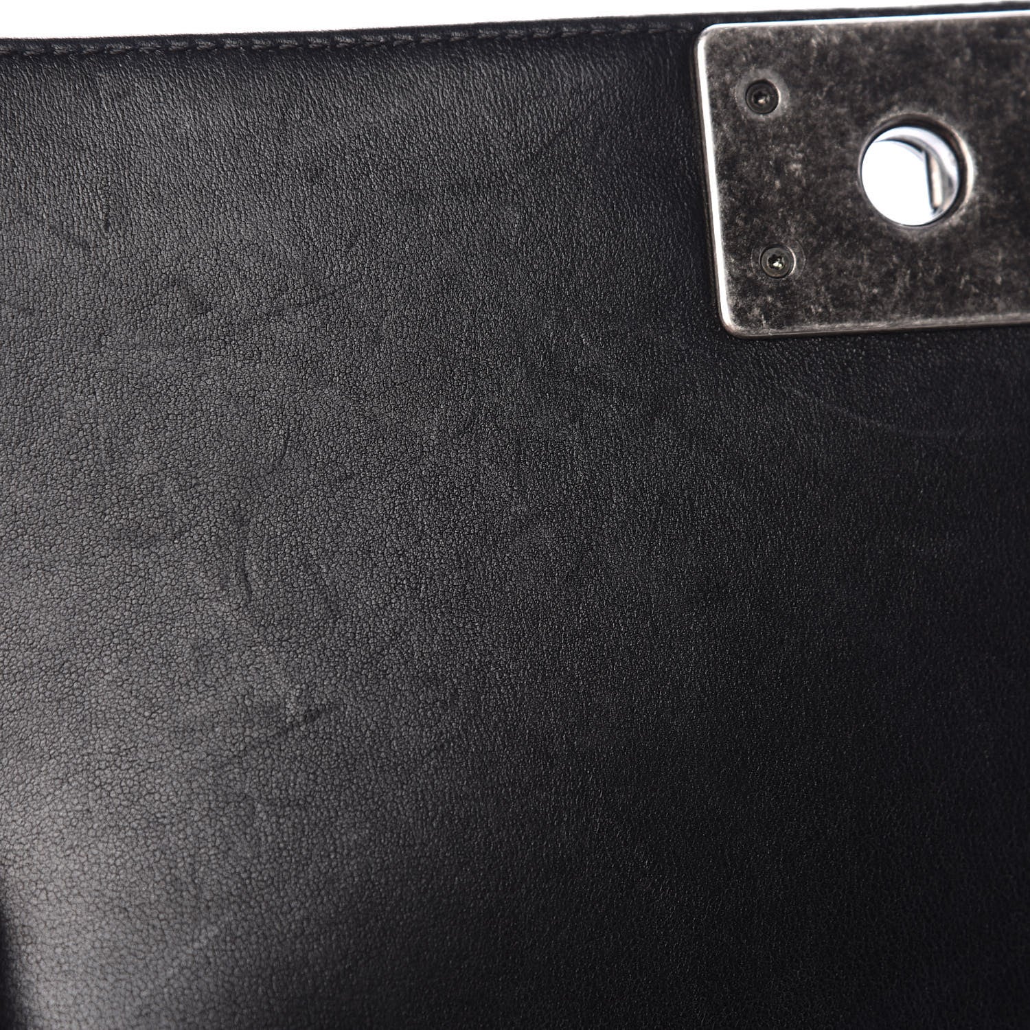 Chanel Lambskin Quilted Medium Boy Flap Black 15 of 21