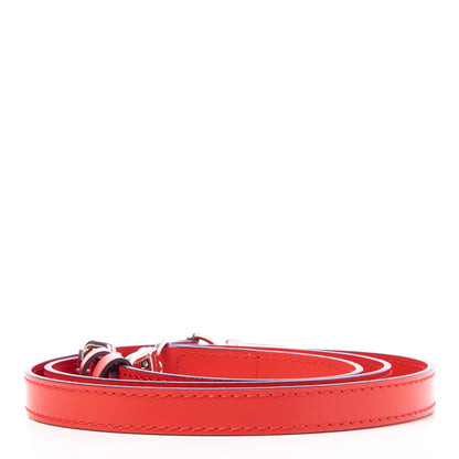 Louis Vuitton Calfskin 16mm Adjustable Shoulder Strap Coquelicot 2 of 5