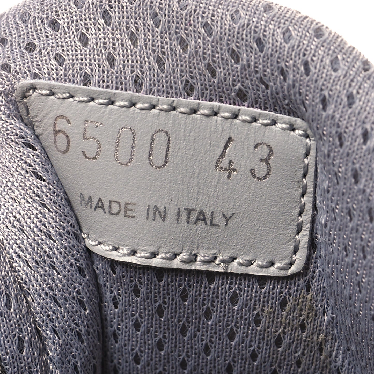 Soft Rubber Mesh Mens America's Cup Sneakers 43 Black Argento