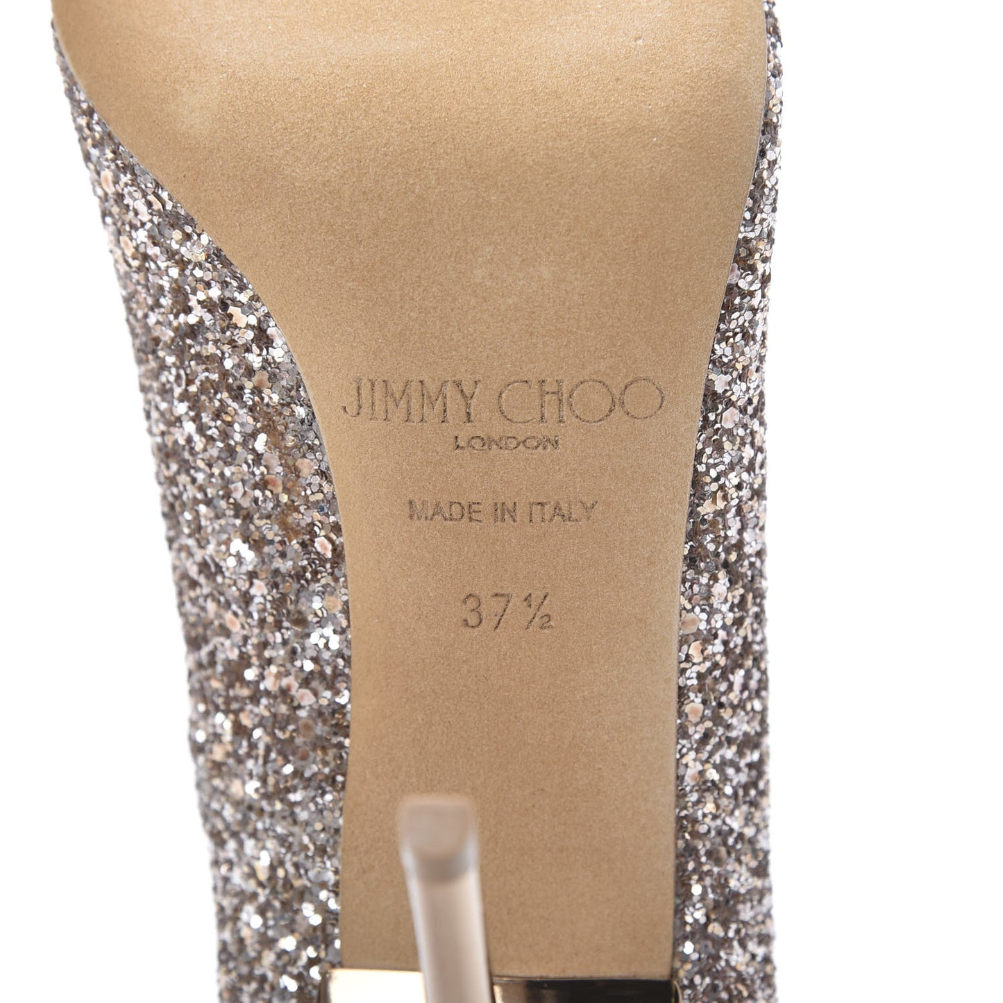 Coarse Glitter Abel 100 Pumps 37.5 Nude
