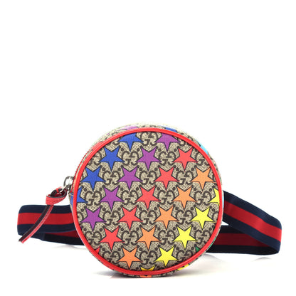 Gucci GG Supreme Monogram Childrens Star Print Round Belt Bag Multicolor 1 of 10