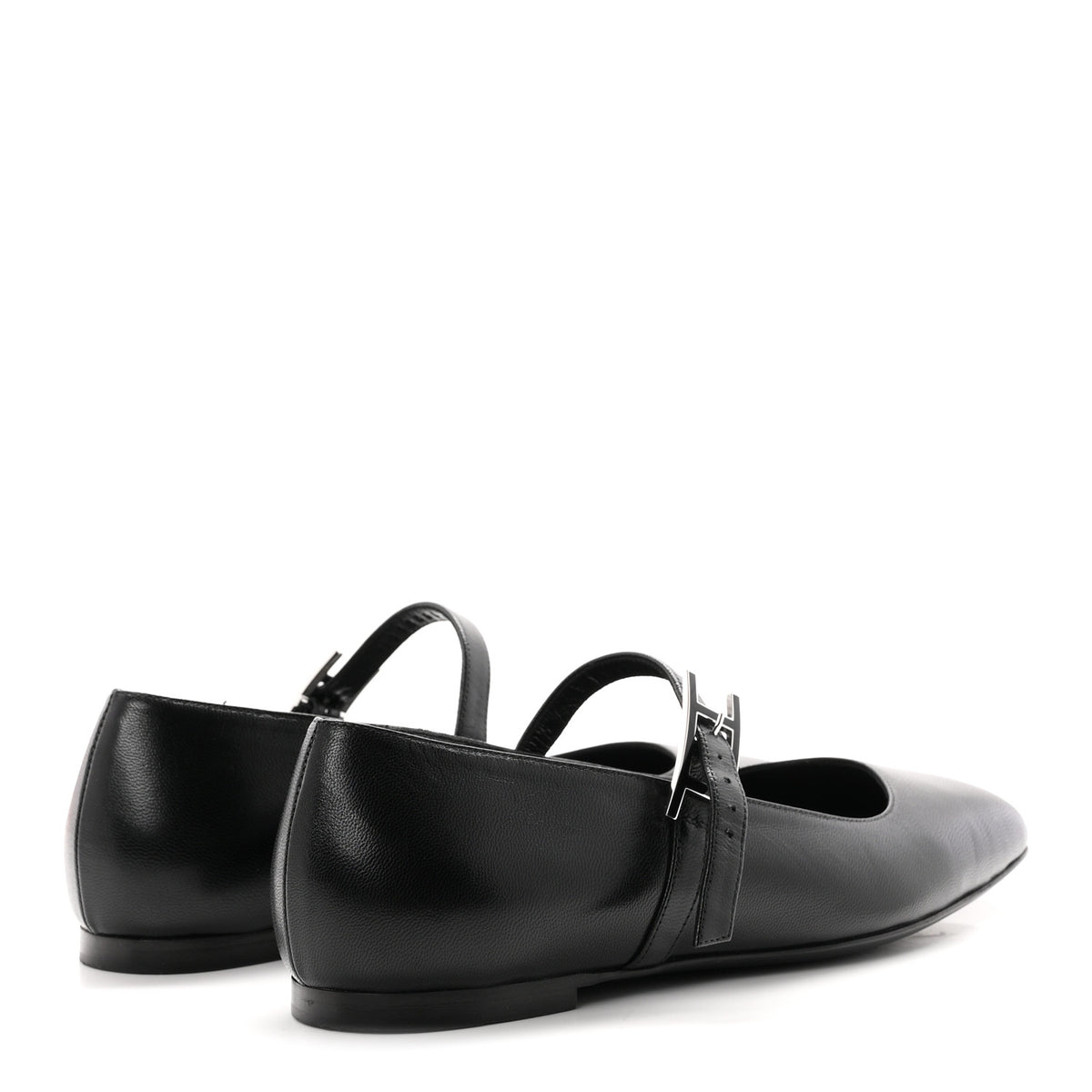 Goatskin Jane Ballet Flats 38.5 Black