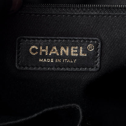 Chanel Mixed Fibers Calfskin Mini Deauville Tote Black 8 of 8