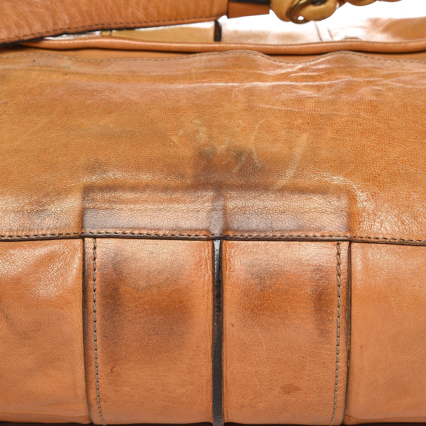Calfskin Heloise Tote Honey