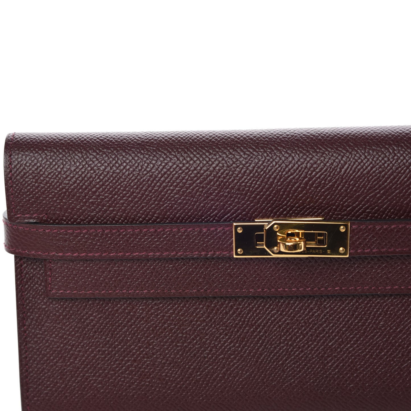 Epsom Kelly Longue Wallet Bordeaux