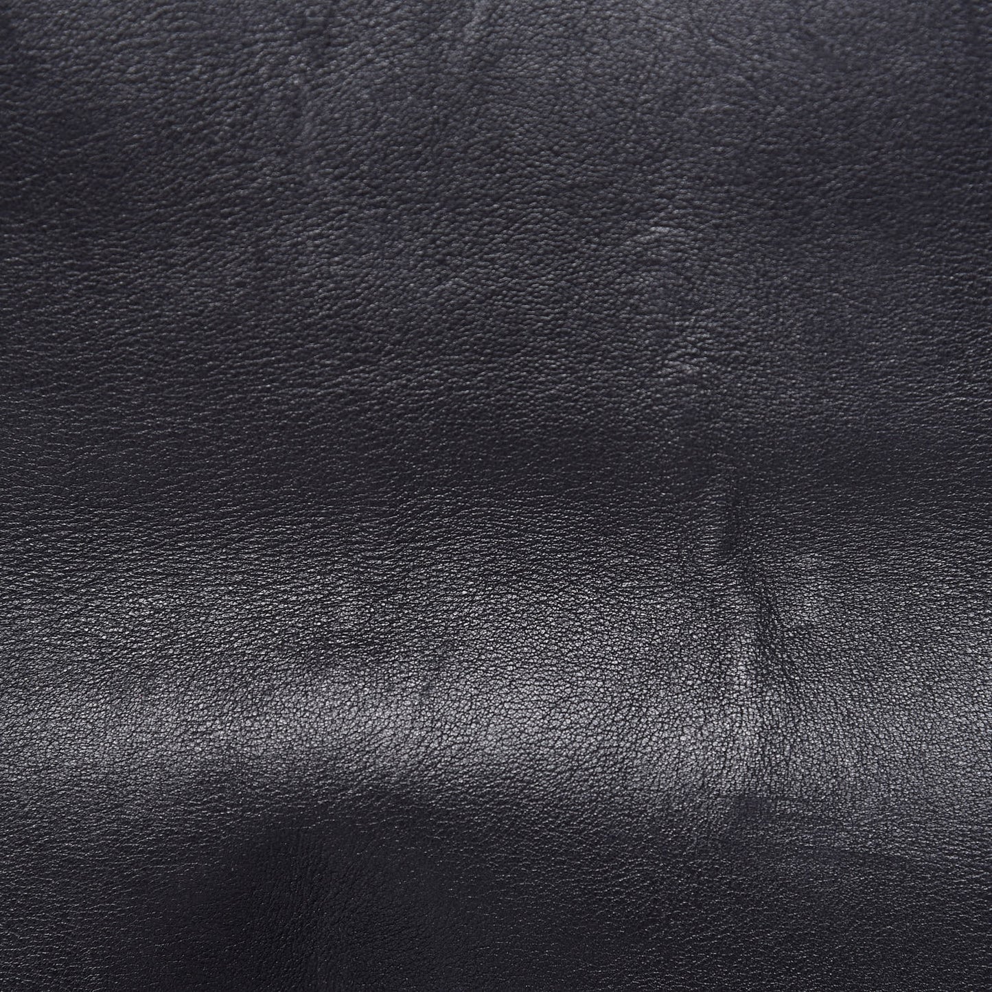 Calfskin Quilted Large Boy Flap Black