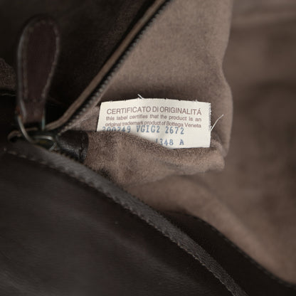 Bottega Veneta Karung Printed Nappa Moire Lizard Intrecciato Tote Multi Oak 7 of 11