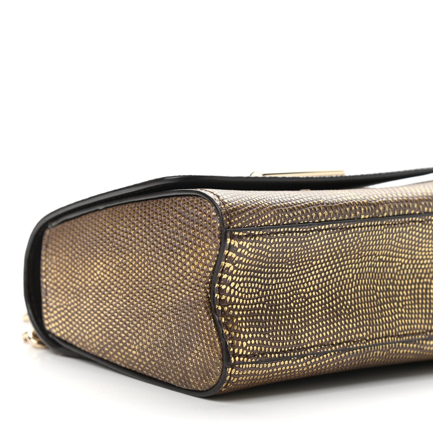 Louis Vuitton Lizard Twist Shoulder Bag Mini Gold 8 of 10