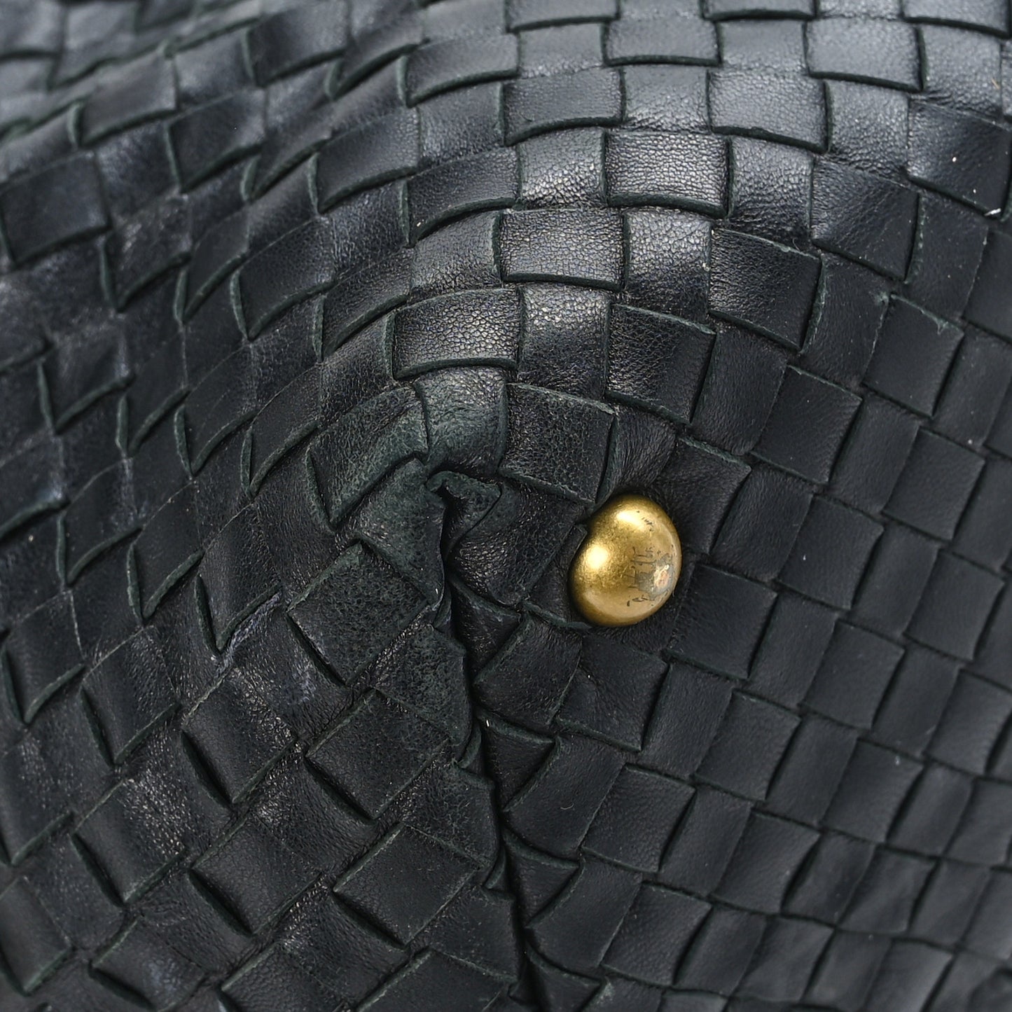 Nappa Intrecciato Montaigne Bag Black