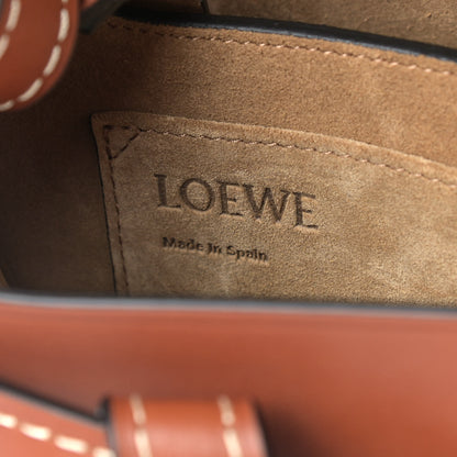 Loewe Calfskin Small Gate Crossbody Bag Rust 6 of 10