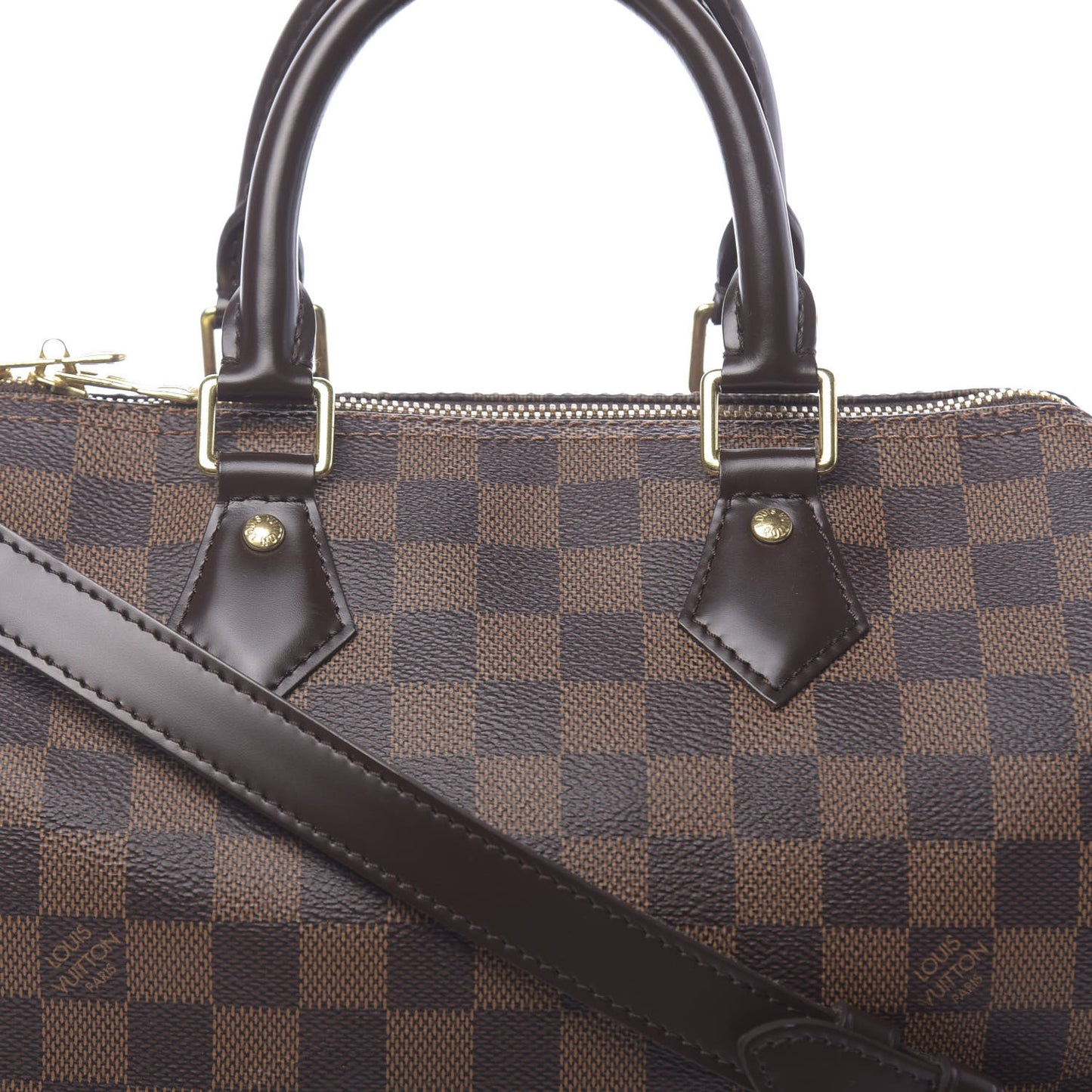 Damier Ebene Speedy Bandouliere 25