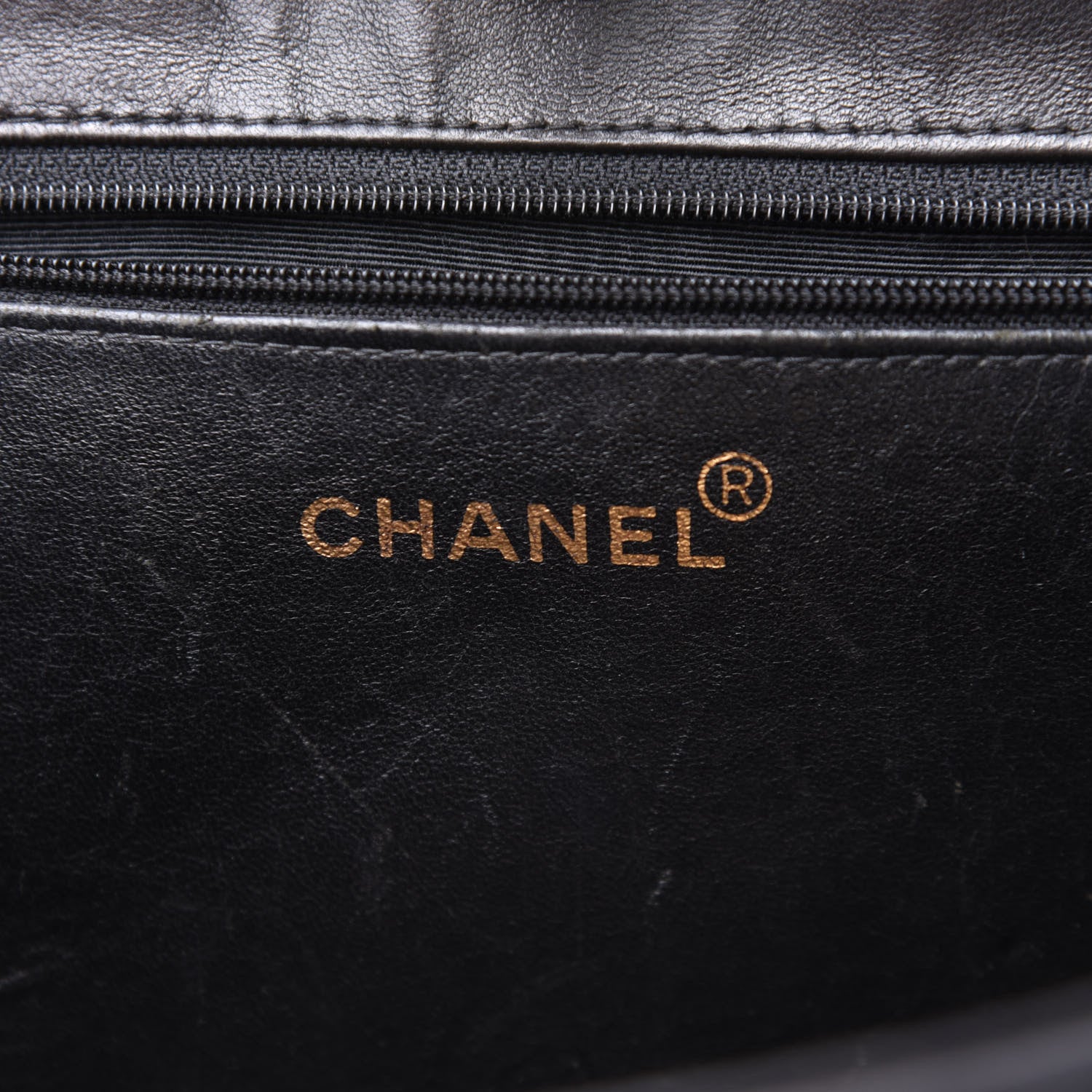 Chanel Lambskin Quilted Shoulder Bag Black 5 of 10