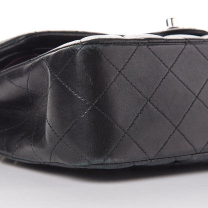 Chanel Lambskin Quilted Small Double Flap Black 9 of 16
