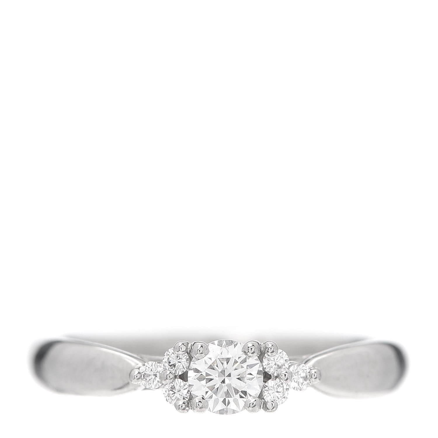 Tiffany Platinum Diamond .22ct Harmony Ring 49 5 1 of 4