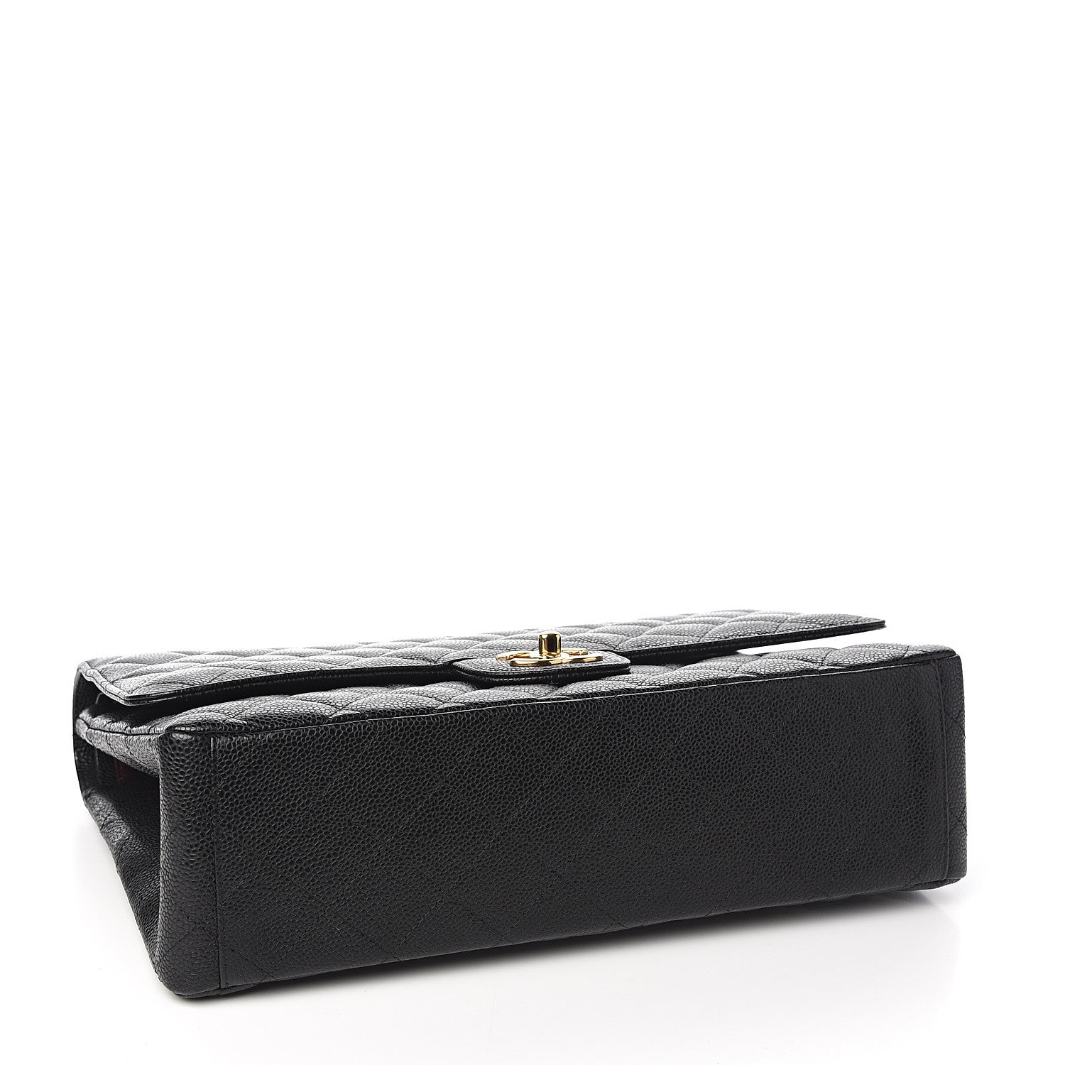 Chanel Caviar Quilted Maxi Double Flap Black 3 of 9