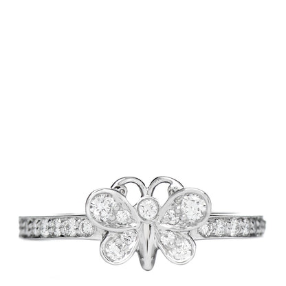 Tiffany Platinum Diamond Enchant Butterfly Ring 49 5 1 of 7