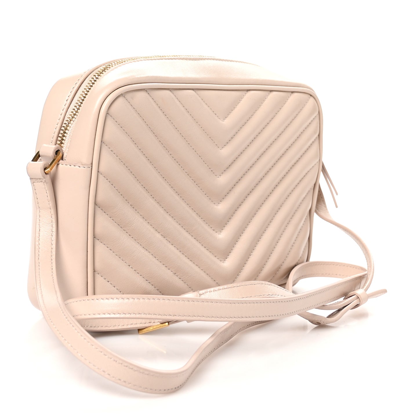 Calfskin Matelasse Monogram Lou Camera Bag Washed Light Pink