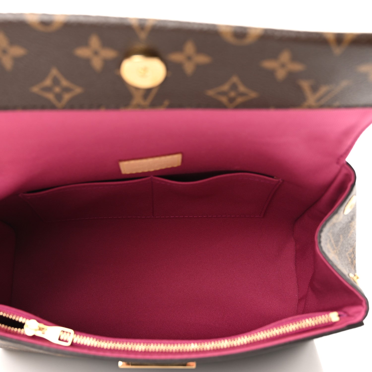 Louis Vuitton Monogram Cluny BB Bordeaux Fuchsia 5 of 10