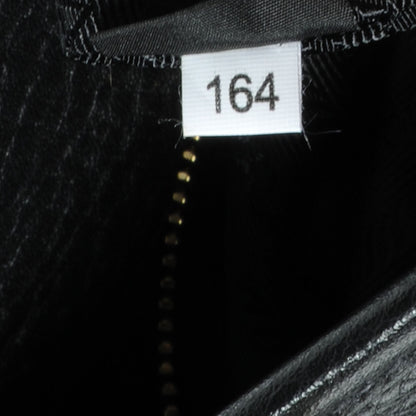 Prada Deerskin Zipper Detail Tote Black 9 of 9