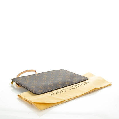 Louis Vuitton Monogram Neverfull MM GM Pochette Fuchsia 4 of 8